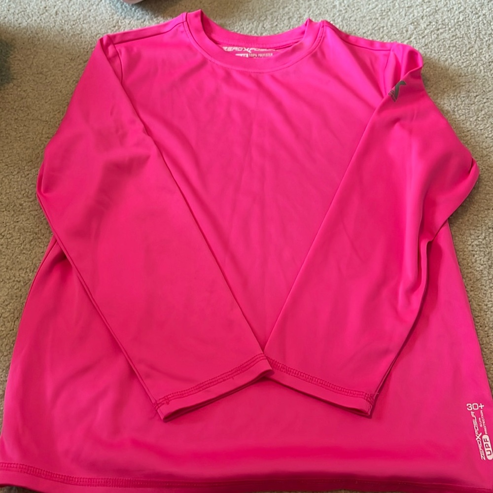 Girls zero exposure swim top size XL - Picture 1 of 3
